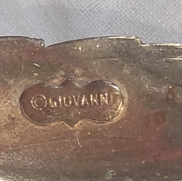 Giovanni vintage leaf brooch - Picture 15 of 15